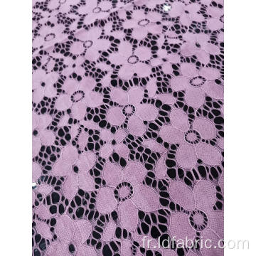 Nylon Spandex Cord Lace Fabric